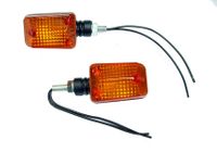 Kierunkowskaz mini, klosz pomarańczowy z żarówką 12V