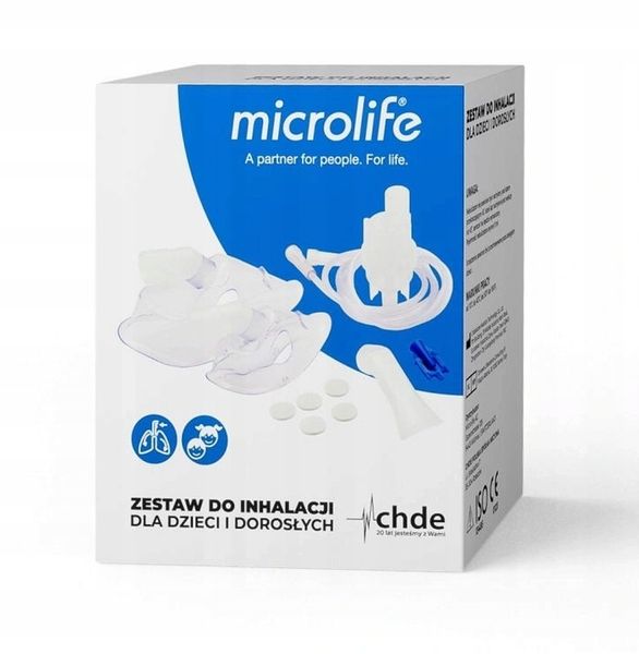 ZESTAW DO INHALATORA NEBULIZATORA MICROLIFE NEB200 zdjęcie 2