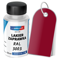 lakier zaprawkowy zaprawka samochodowy ral 3003 czerwony rubinowy 50 ml