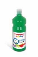 farba tempera 1000 ml happy color - zielona
