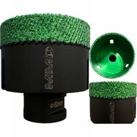 Otwornica diamentowa brazowana MMD Ø60 mm M14 do gresu ceramiki płytek