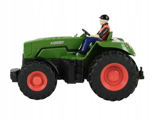 TRAKTOR ZDALNIE STEROWANY DLA DZIECI CIĄGNIK RC Z ZGRABIARKĄ + AKUMULATOR na Arena.pl