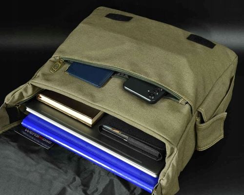 TORBA DAMSKA MĘSKA do pracy szkoły na ramię listonoszka na Arena.pl