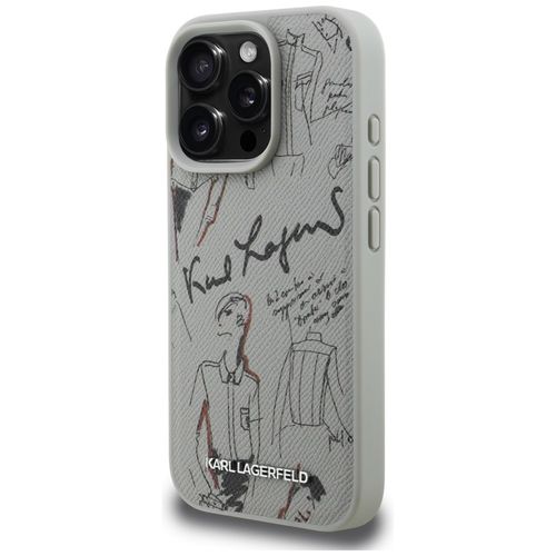 etui karl lagerfeld grained pattern &    logo magsafe do iphone 16 na Arena.pl