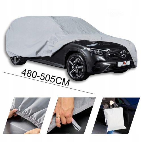 Pokrowiec na Samochód SUV/Minivan L2 480-505 Classic Plandeka na Auto-Szary na Arena.pl