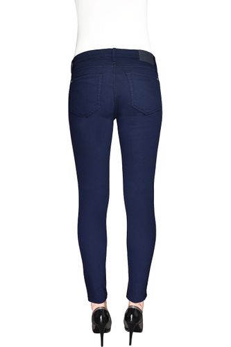 Mango Granatowe Spodnie, Denim - 38 / M na Arena.pl