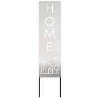 Ekran zapewniający prywatność w ogrodzie Srebrny 32 x 140 cm