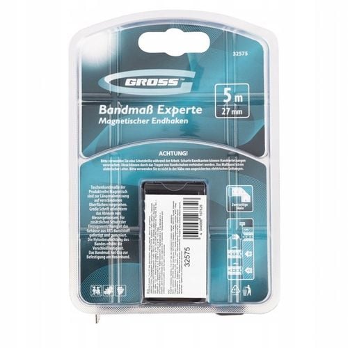 Miara zwijana taśma miarka metrówka 5m - Gross na Arena.pl