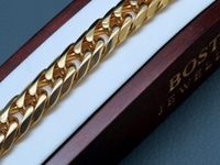 GRUBA SREBRNA BRANSOLETA BRANSOLETKA MĘSKA PANCERKA STAL CHIRURGICZNA 316L