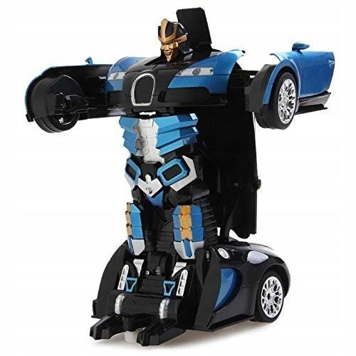 ROBOT SAMOCHÓD 2W1 BUGATTI ZDALENIE STEROWANY R/C PILOT USB AKUMULATORY na Arena.pl