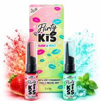 Żel błyszczyk stymulujący truskawka i mięta 2w1 Secret Play Flirty Kiss