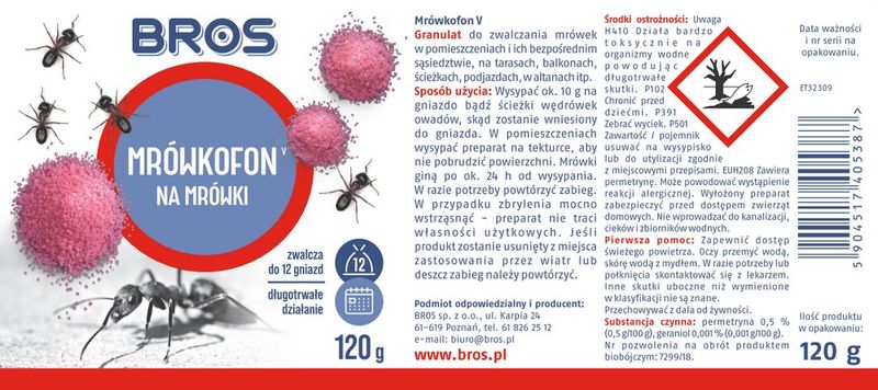 MRÓWKOFON 120G - BR 009/A zdjęcie 2