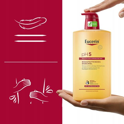 EUCERIN PH5 Olejek pod prysznic do mycia - skóra sucha i wrażliwa 1000 ml na Arena.pl