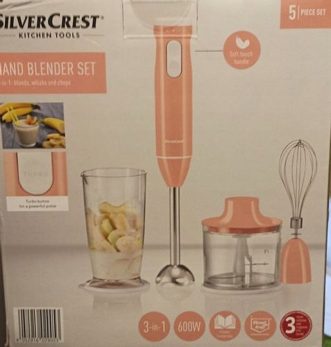 Blender ręczny SilverCrest SSMS 600 E3 RÓŻOWY na Arena.pl