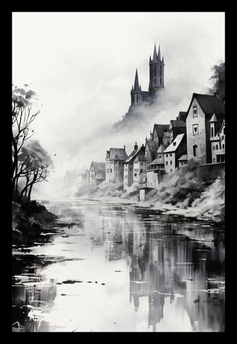 Plakat 20x30cm Mglisty Refleks na Arena.pl