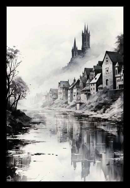 Plakat 20x30cm Mglisty Refleks zdjęcie 2