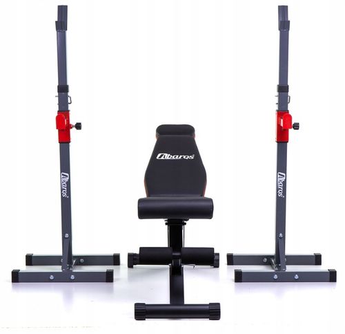 Stojak pod sztangę dwuczęściowy AbarQs 220 kg na Arena.pl