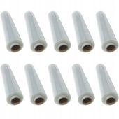 FOLIA STRETCH STRECZ 2,8KG NETTO, 3KG 10 sztuk TRANSPARENT BEZBARWNA 10szt