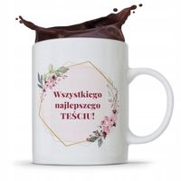 Kubek Prezent Dla Teścia Wszystkiego Najlepszego Z Nadrukiem Ze Zdjęciem