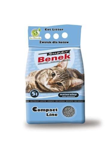 Żwirek dla kota Super Benek Compact 5L Active na Arena.pl