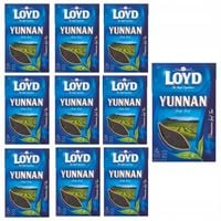 ZESTAW herbat czarnych liściastych Yunnan Loyd + naklejka