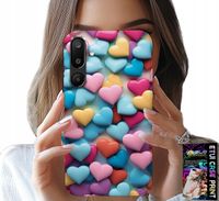 ETUI DO SAMSUNG GALAXY M16 5G - KOLOROWE SERCA MOŻLIWOŚĆ PERSONALIZACJI