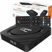 ODTWARZACZ MULTIMEDIALNY LTC BOX 4K UHD ANDROID TV SMART TV