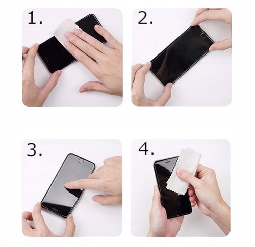 SZKŁO 5D NA CAŁY EKRAN DO IPHONE 12 PRO MAX BLACK na Arena.pl