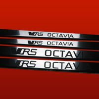 Listwa progowa SKODA OCTAVIA MK1 VRS OCTAVIA Stal nierdzewna 304 połysk