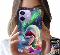 ETUI DO OPPO A40 / A40M - ŚWIĄTECZNY NIEDŹWIEDŹ BOMBKI CASE +FOLIA