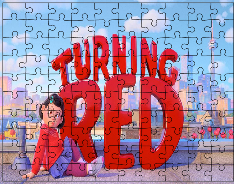 Puzzle Turning Red - To nie wypanda zdjęcie 1
