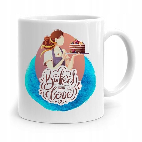 Kubek Prezent Dla Piekarza Z Nadrukiem Ze Zdjęciem zdjęcie 1