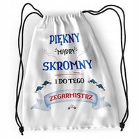 Plecak Zegarmistrza Sportowy Szkolny Worek Torba Z Nadrukiem Ze Zdjęciem