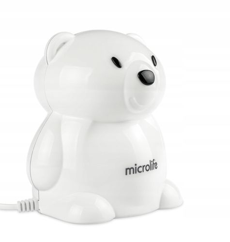 Inhalator NEBULIZATOR Microlife NEB 400 MIŚ CICHY DLA DZIECI NEB400 +SÓL na Arena.pl
