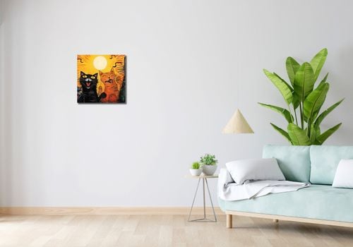 Obraz 40x40cm Kocie Koncertowanie na Arena.pl