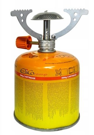 Turystyczna kuchenka gazowa EliCo camp Basic Stove + kartusz na Arena.pl