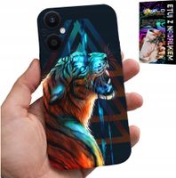 ETUI DO OPPO RENO8 LITE 5G - TYGRYS MĘSKIE WZORY NA OBUDOWĘ, CASE