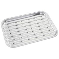 stalowa taca 34x24,5cm do grilla grillowania kinghoff kh-1916