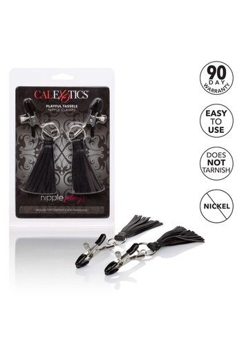Playful Tassels Nipple Clamps Black na Arena.pl