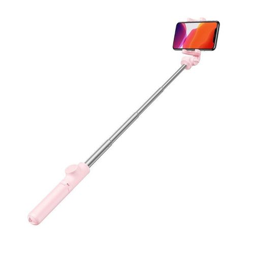 Baseus Lovely Bluetooth Folding Bracket Selfie Stick Coral Pink na Arena.pl