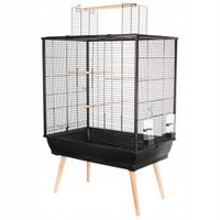 Klatka Zolux 78 x 48 x 81 cm czarny