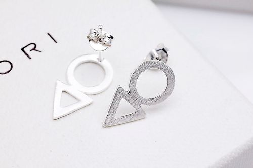 Srebrne kolczyki Staviori na Arena.pl