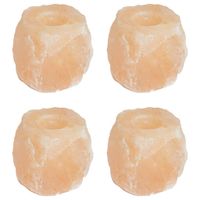 Podstawki na Tealight 4 pcs Różowy kamienny