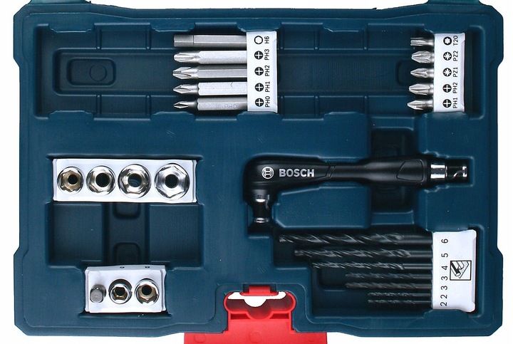 WIERTARKA UDAROWA GSB 13 RE BOSCH V-LINE 41 SZTUK zdjęcie 2