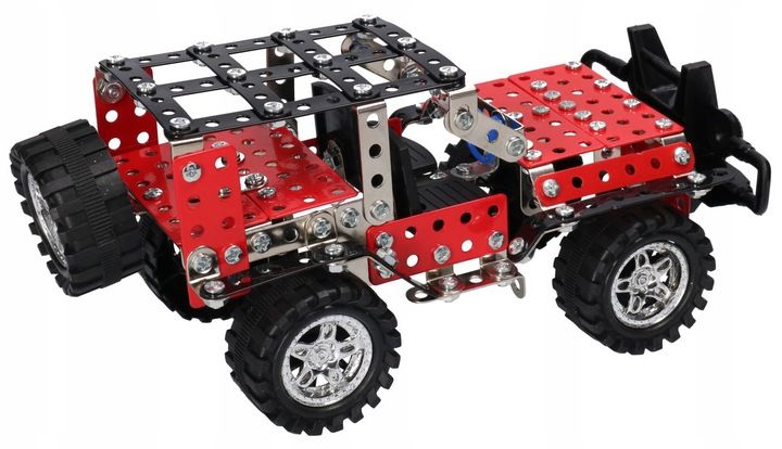 MAŁY KONSTRUKTOR 274el terenówka jeep 3080 zdjęcie 3