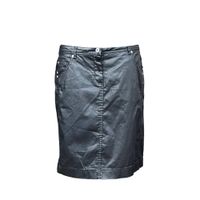 Baumwalle Spódnica do Kolan Skórzana Elegancka Czarna Rozmiar 35