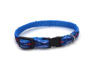 A-060 OBROŻA DLA PSA ROMB 10mm/18-29cm Kolor - Błękitny