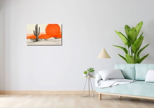 Obraz 70x40cm Kaktus Saguaro na Arena.pl