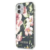 Guess GUHCP12SIMLFL03 iPhone 12 mini 5,4" granatowy/navy N°3 Flower