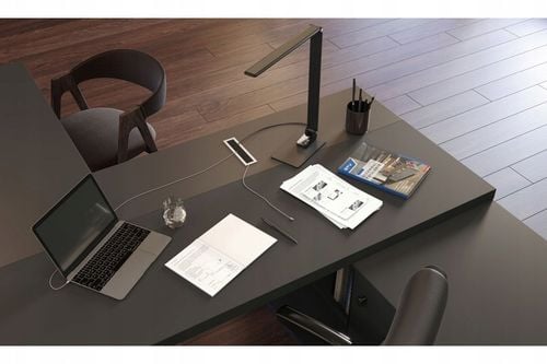 Przepust kablowy MERIDA do biurka do kabli 51x180 GTV czarny na Arena.pl